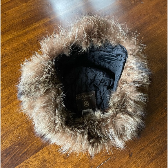 Harricana Fur and Leather Hat…Size M - Picture 12 of 12